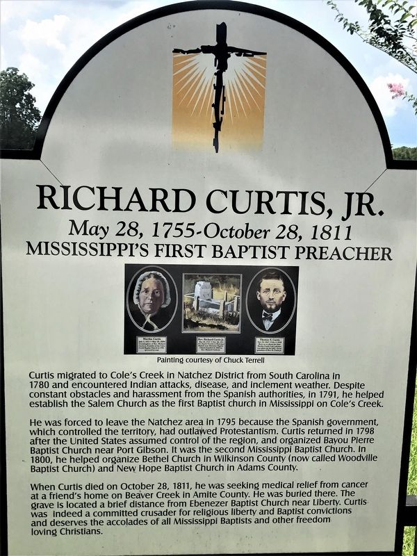 Richard Curtis, Jr. Marker image. Click for full size.