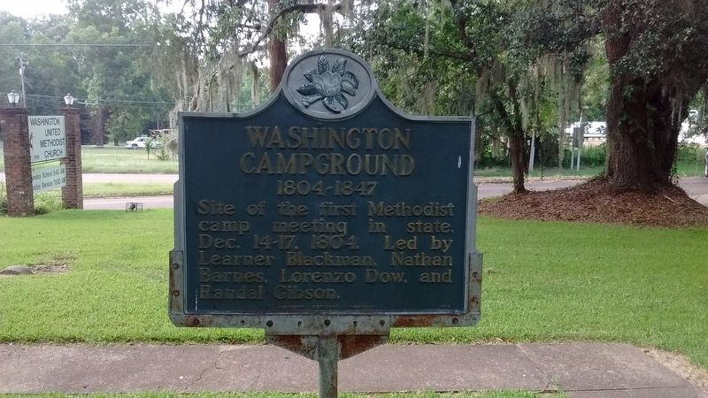 Washington Campground Marker image. Click for full size.