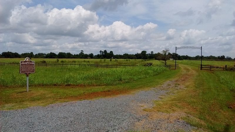 Old Plauche Place / Ducournau Plantation Marker image. Click for full size.