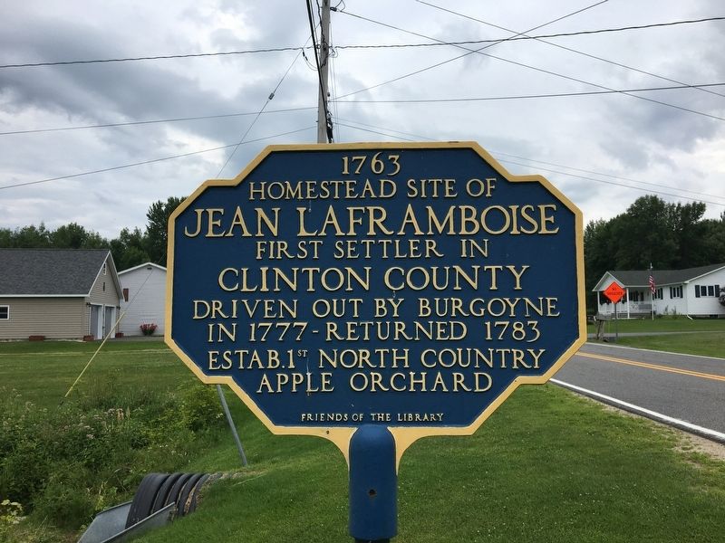Homestead Site of Jean LaFramboise Marker image. Click for full size.