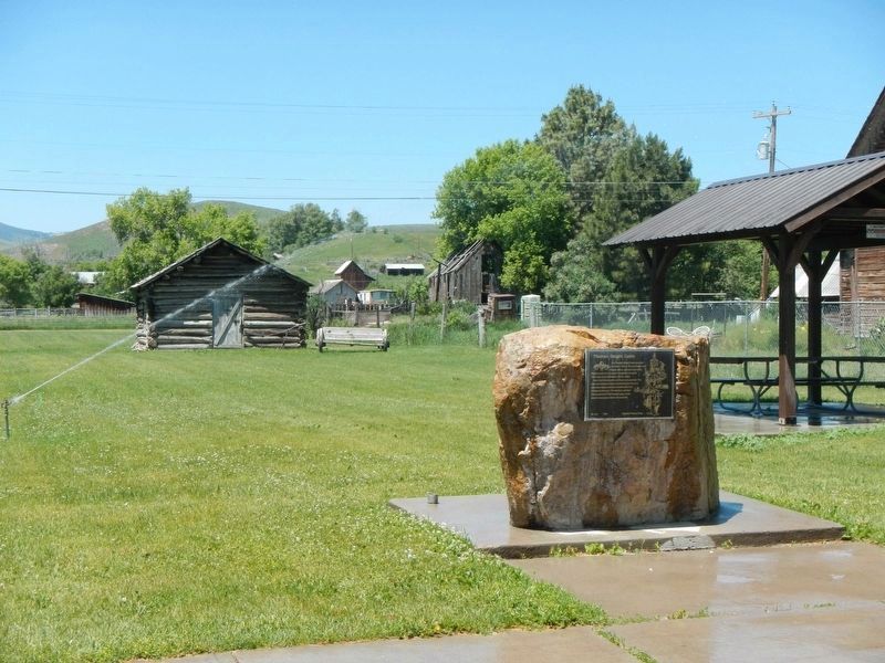 Thomas Sleight Cabin and Marker. Click for full size. Thomas Sleight Cabin and Marker image. Click for full size.