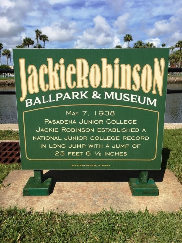 Jackie Robinson Marker. Click for full size. Jackie Robinson Marker image. Click for full size.
