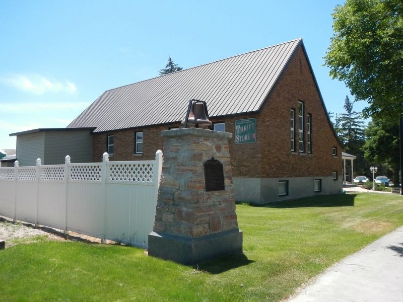 Pioneer Church Marker. Click for full size. Pioneer Church Marker image. Click for full size.