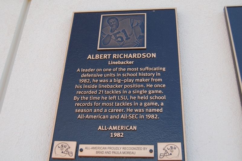 Albert Richardson Marker. Click for full size. Albert Richardson Marker image. Click for full size.