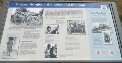 Gutzon Borglum: the artist and the man Marker image. Click for full size.