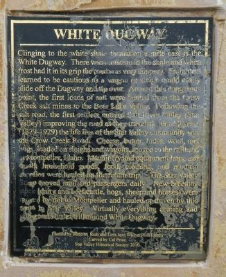 White Dugway Marker image. Click for full size.