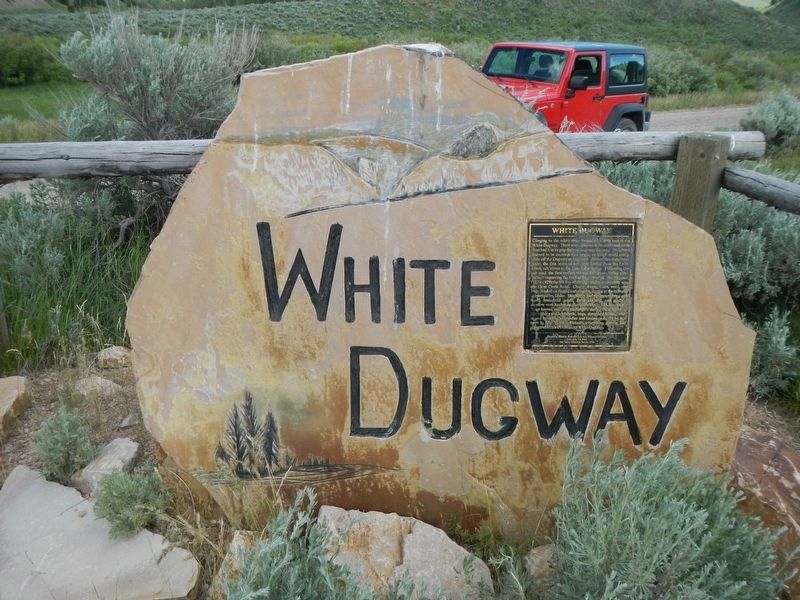 White Dugway Marker image. Click for full size.