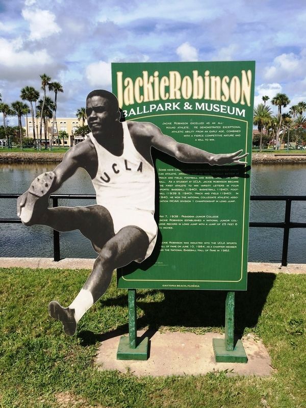 Jackie Robinson A Gifted Athlete image. Click for full size.