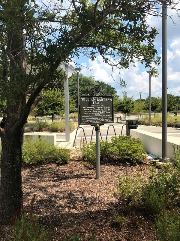 William Bartram Trail Marker. Click for full size. William Bartram Trail Marker image. Click for full size.