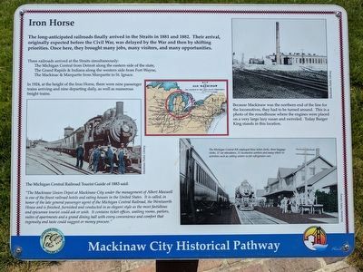 Iron Horse Marker image. Click for full size.