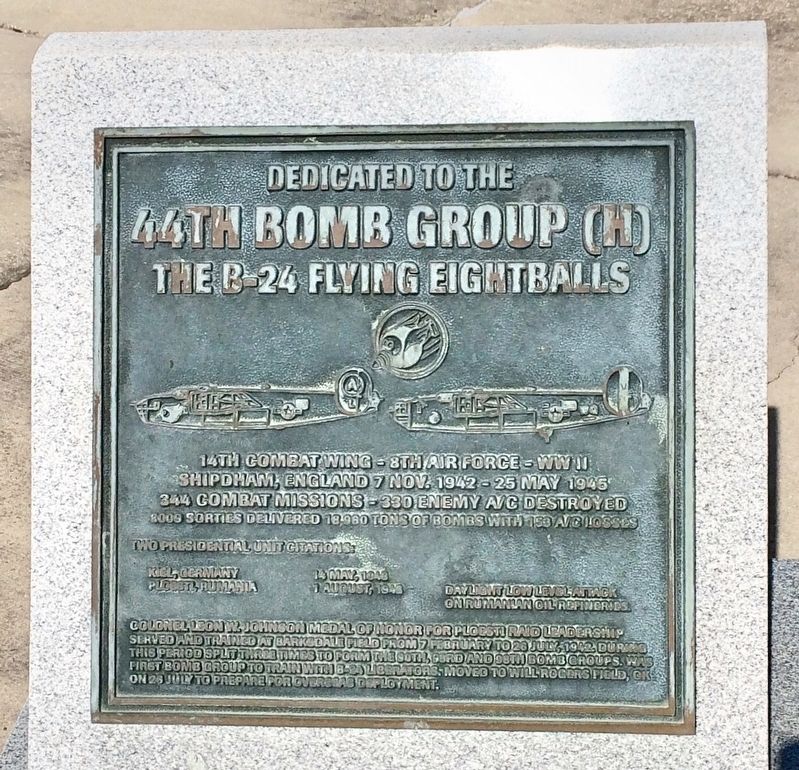 B-24 Marker. Click for full size. B-24 Marker image. Click for full size.