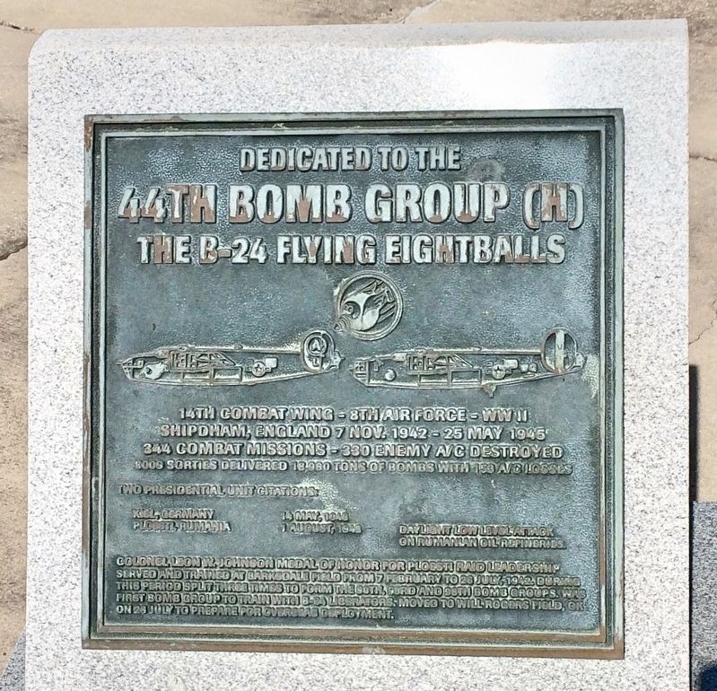 B-24 Marker image. Click for full size.