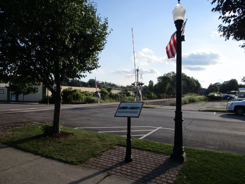 Lakewood Station on Erie Railroad Marker. Click for full size. Lakewood Station on Erie Railroad Marker image. Click for full size.