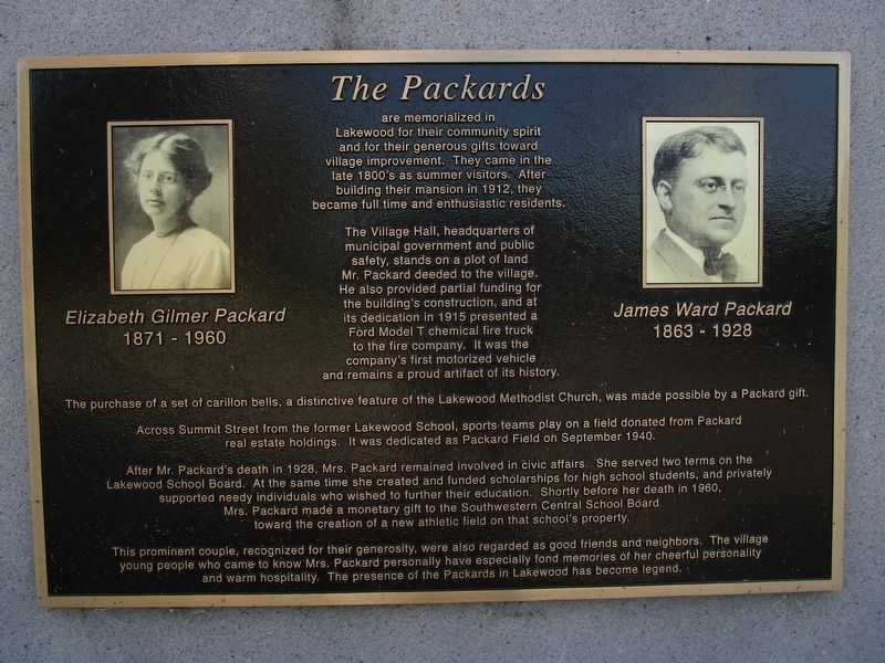 The Packards Memorial image. Click for full size.