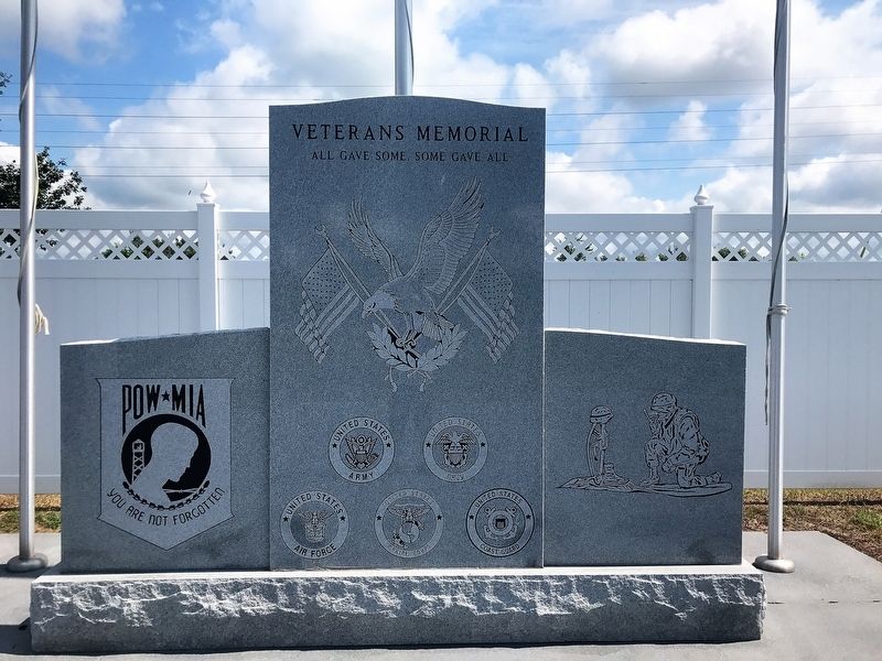 Veterans Memorial Marker. Click for full size. Veterans Memorial Marker image. Click for full size.