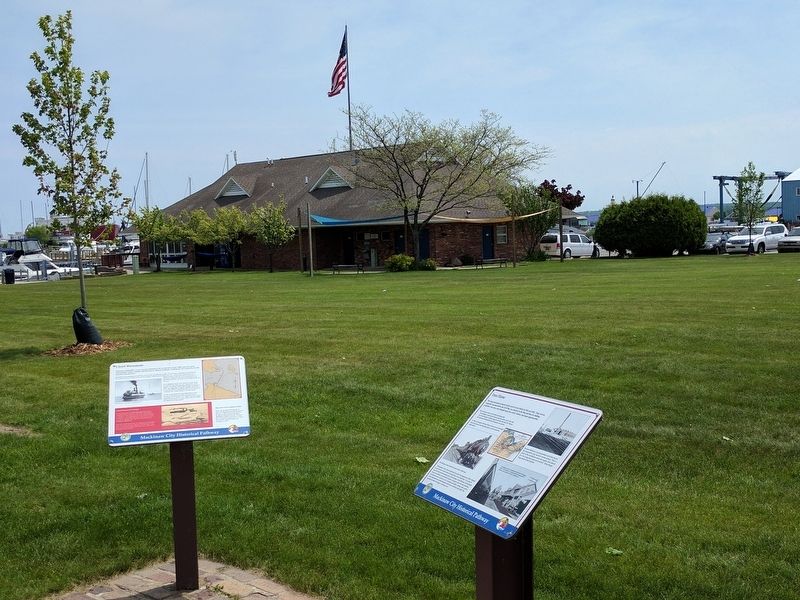 Chief Wawatam Marker. Click for full size. Chief Wawatam Marker image. Click for full size.