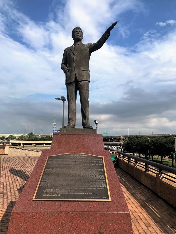 John Julian McKeithen Marker and statue. Click for full size. John Julian McKeithen Marker and statue image. Click for full size.