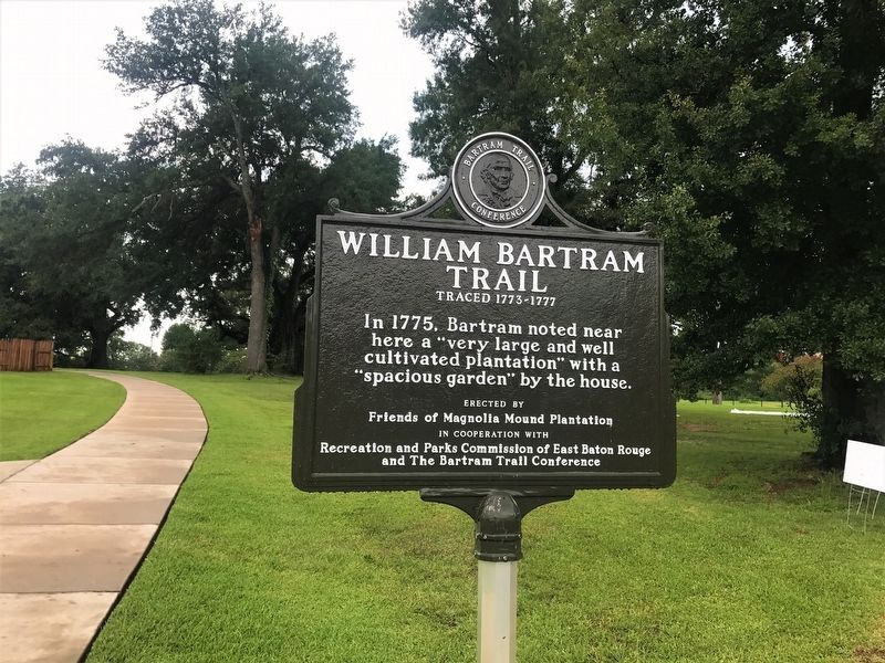 William Bartram Trail Marker. Click for full size. William Bartram Trail Marker image. Click for full size.