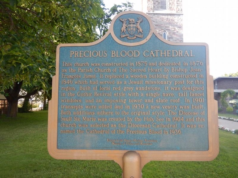 Precious Blood Cathedral Marker. Click for full size. Precious Blood Cathedral Marker image. Click for full size.
