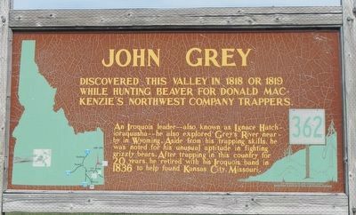 John Grey Marker. Click for full size. John Grey Marker image. Click for full size.