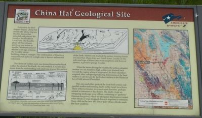 China Hat Geological Site Marker image. Click for full size.
