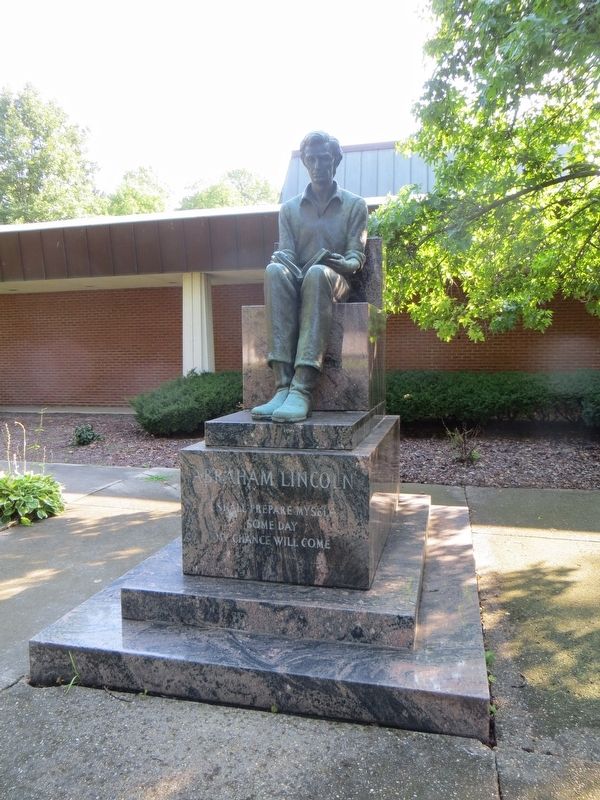 Lincoln the Student. Click for full size. Lincoln the Student image. Click for full size.