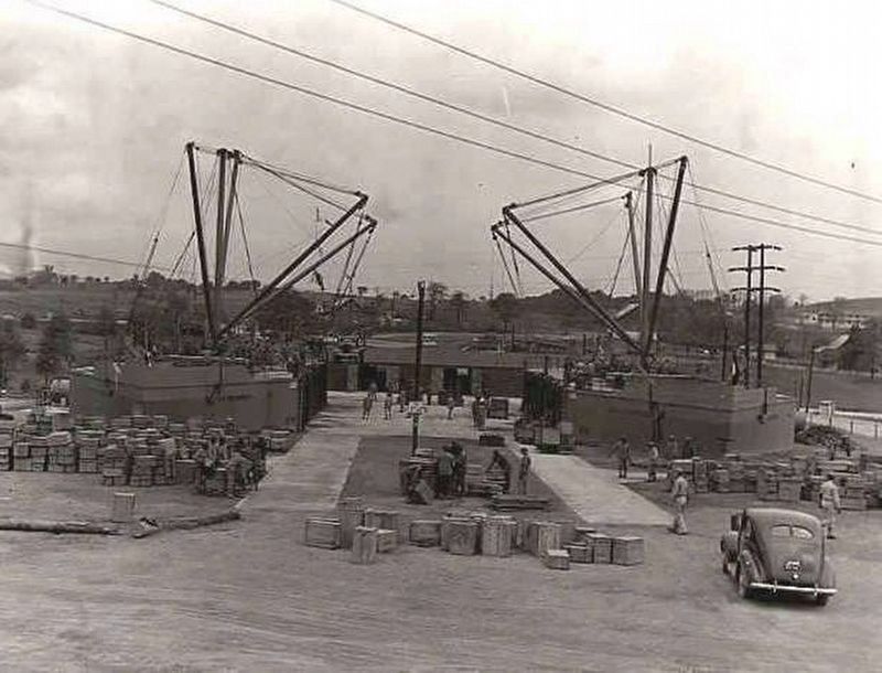 Stevedore Training Site at Fort Indiantown Gap. Click for full size. Stevedore Training Site at Fort Indiantown Gap image. Click for full size.