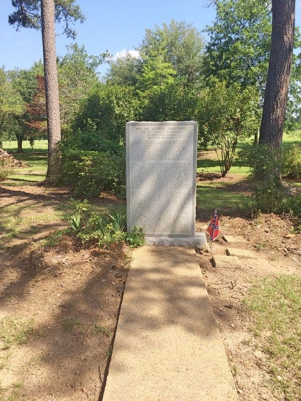 War for Southern Independence Monument in distance.. Click for full size. War for Southern Independence Monument in distance. image. Click for full size.