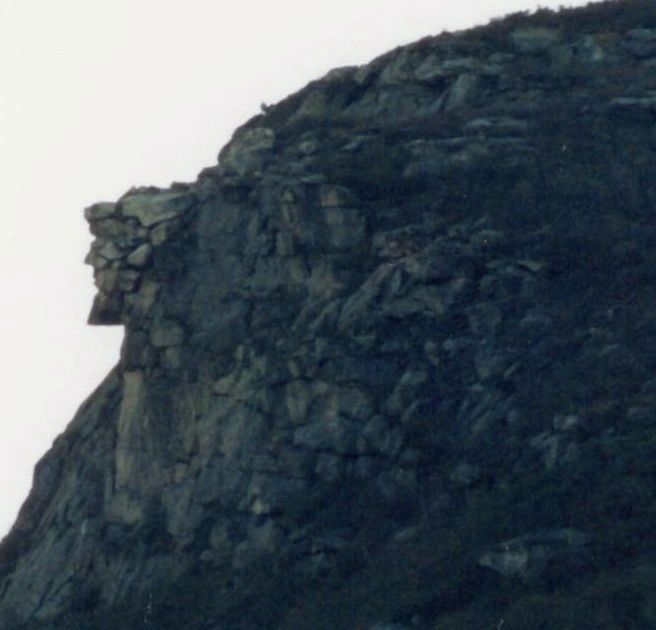 The Old Man of the Mountain. Click for full size. The Old Man of the Mountain image. Click for full size.