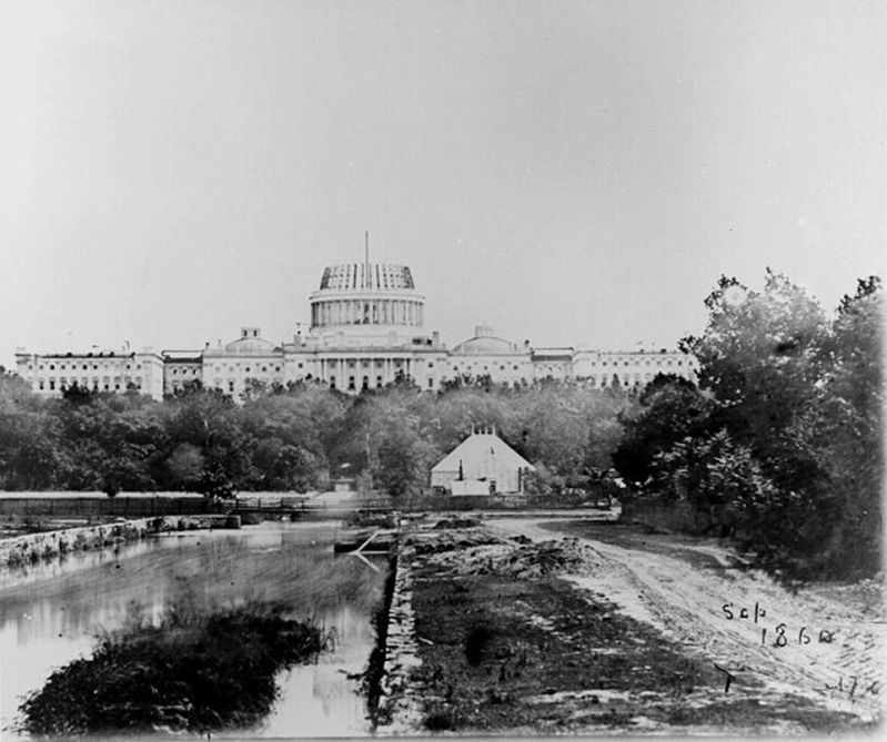Washington City Canal - 1860 image. Click for full size.