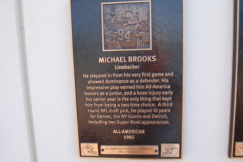 Michael Brooks Marker image. Click for full size.