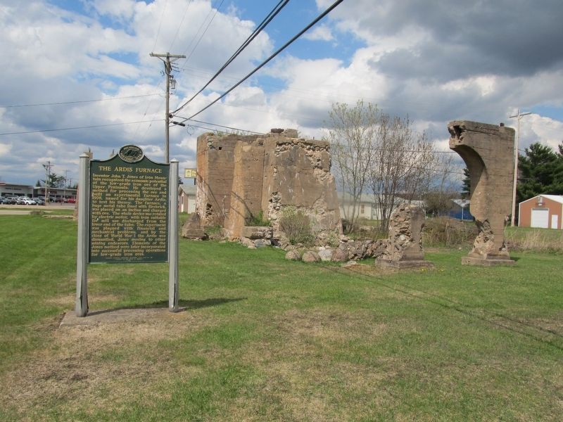 The Ardis Furnace Marker image. Click for full size.