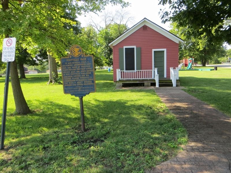 Postville Park Marker image. Click for full size.