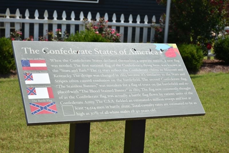 The Confederate States of America Marker image. Click for full size.