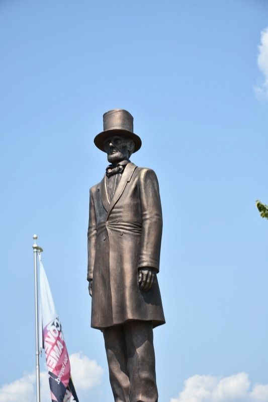 Abraham Lincoln Marker. Click for full size. Abraham Lincoln Marker image. Click for full size.