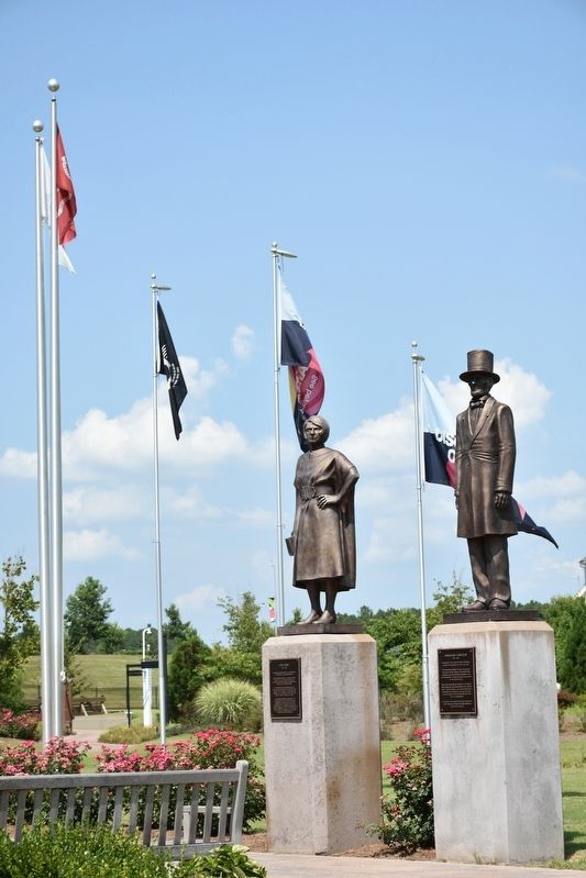 Abraham Lincoln Marker. Click for full size. Abraham Lincoln Marker image. Click for full size.