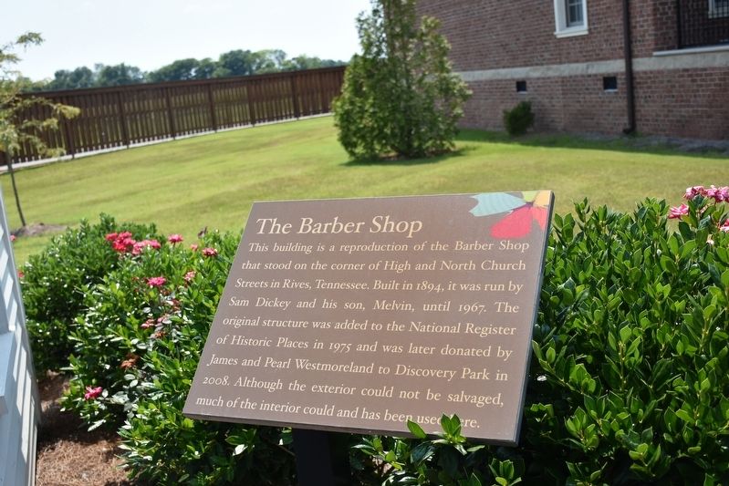 The Barber Shop Marker image. Click for full size.