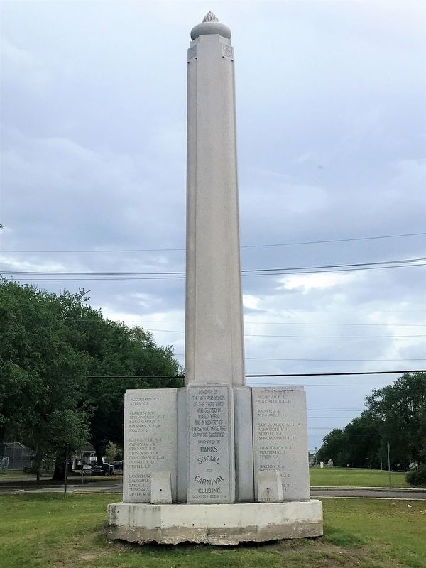 Third Ward World War II Memorial Marker image. Click for full size.