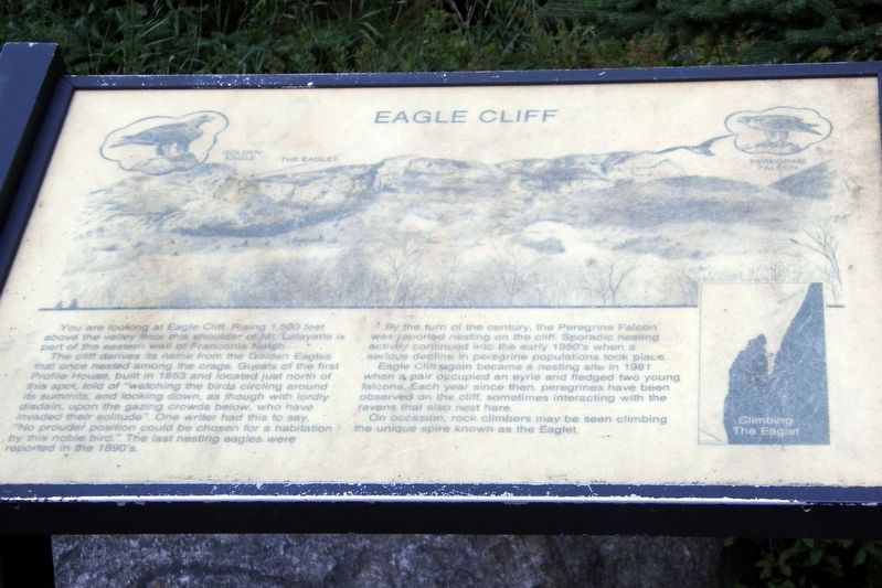 Eagle Cliff Marker image. Click for full size.
