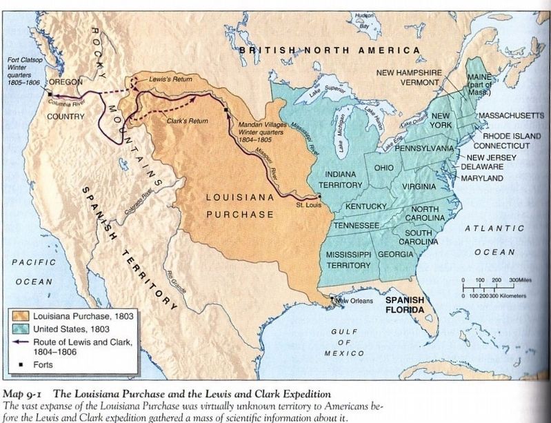 The Louisiana Purchase. Click for full size. The Louisiana Purchase image. Click for full size.