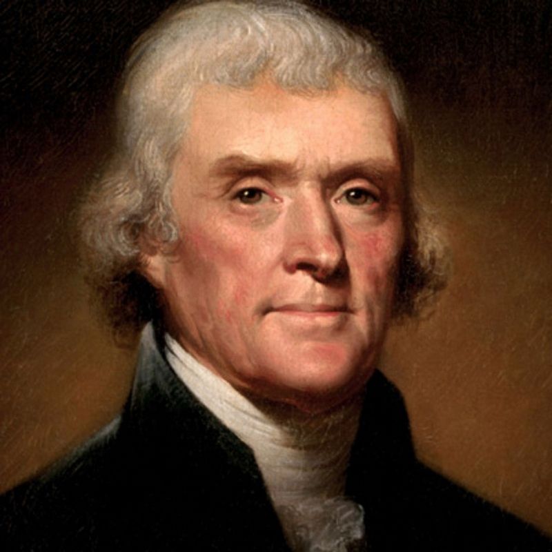 Thomas Jefferson. Click for full size. Thomas Jefferson image. Click for full size.