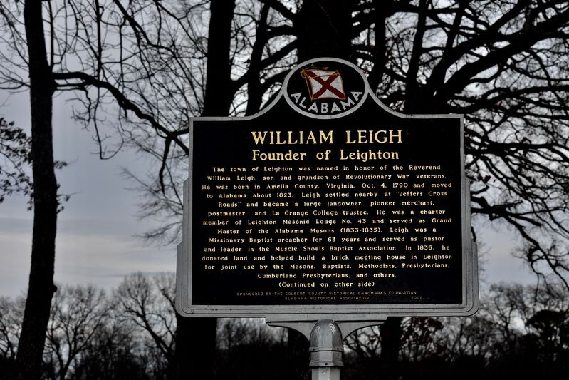 William Leigh Marker image. Click for full size.