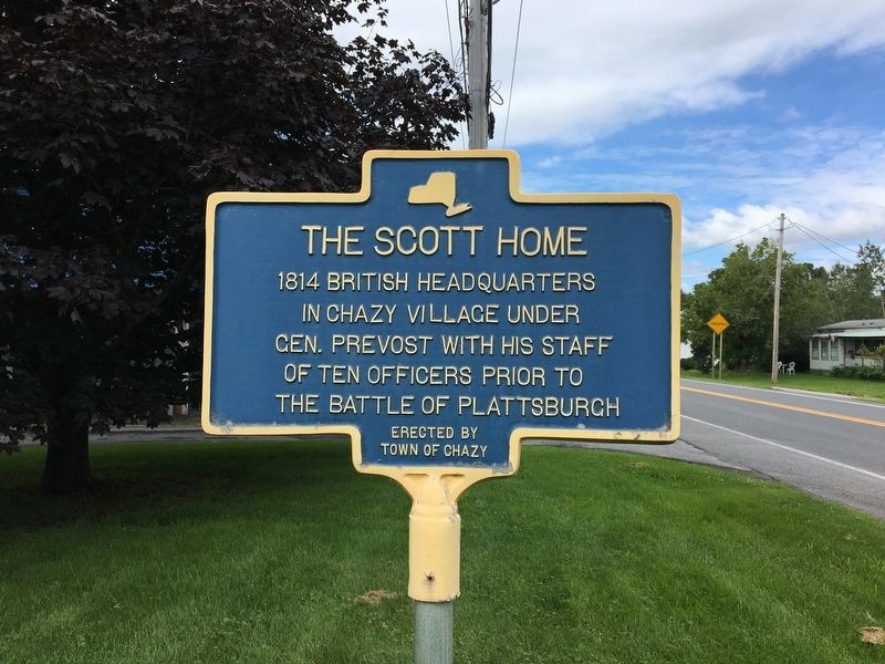 The Scott Home Marker image. Click for full size.