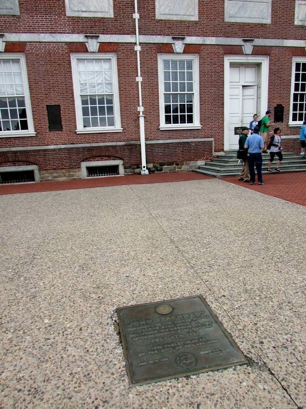John F. Kennedy Marker. Click for full size. John F. Kennedy Marker image. Click for full size.