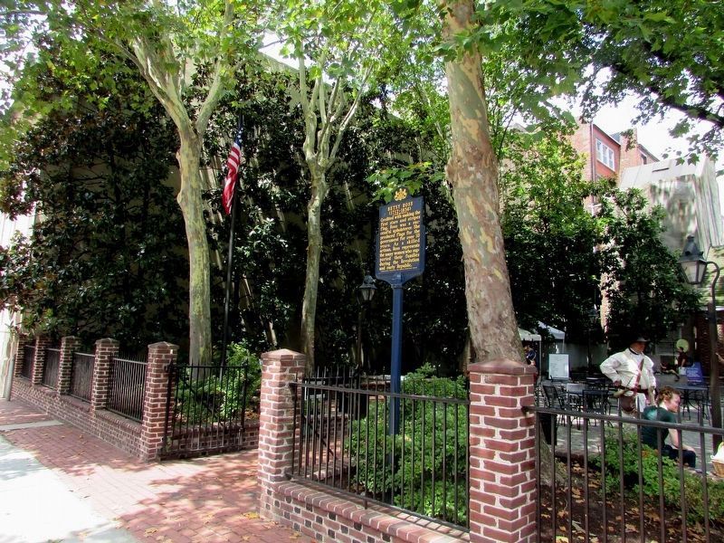 Betsy Ross Marker. Click for full size. Betsy Ross Marker image. Click for full size.