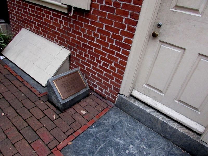 The Graff House Marker. Click for full size. The Graff House Marker image. Click for full size.