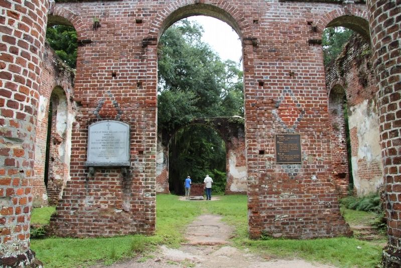 Church of Prince William's Parish Marker. Click for full size. Church of Prince William's Parish Marker image. Click for full size.