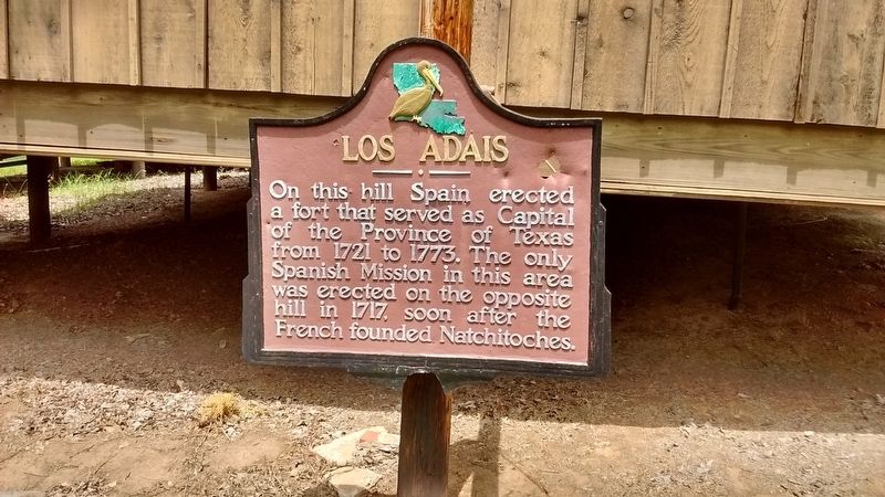 Los Adais Marker. Click for full size. Los Adais Marker image. Click for full size.