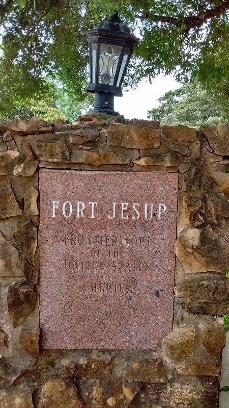 Fort Jesup image. Click for full size.