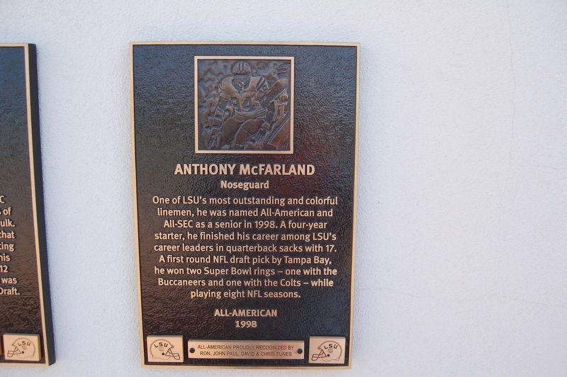 Anthony McFarland Marker image. Click for full size.